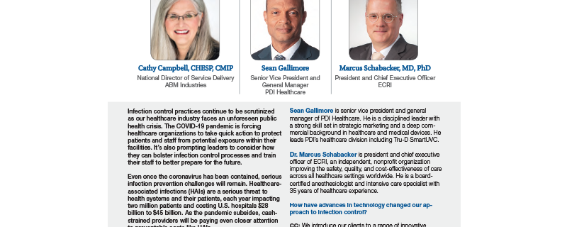 Modern Healthcare: Infection Control in the COVID-19 Era