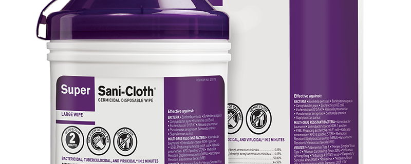 EPA Approves PDI’s Super Sani-Cloth® Wipes for Use Against SARS-CoV-2