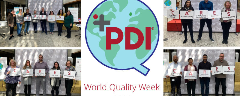 PDI Celebrates World Quality Week 2022