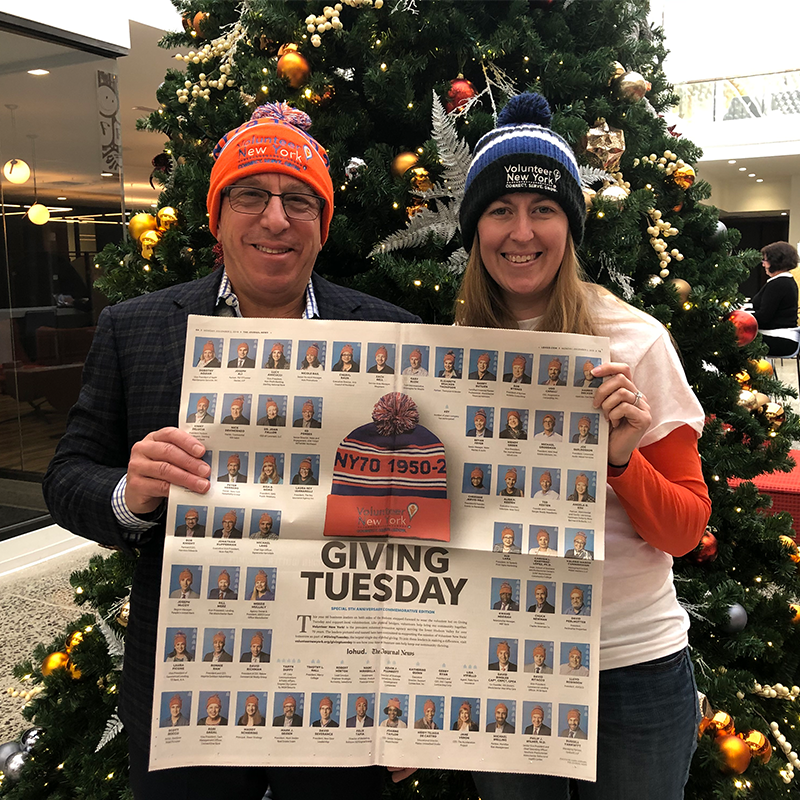Volunteer NY! hat_Jon Kupperman PDI EVP